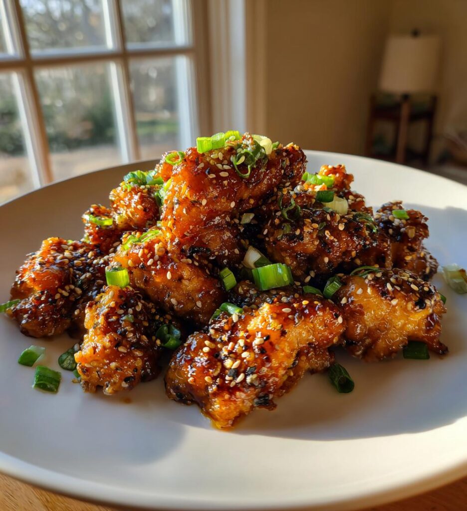 sweet and sticky chicken