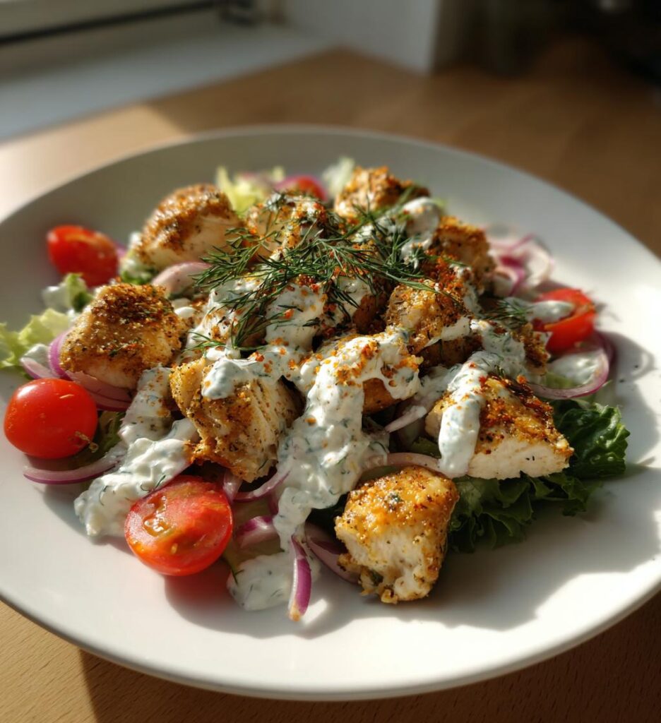 tzatziki chicken sala