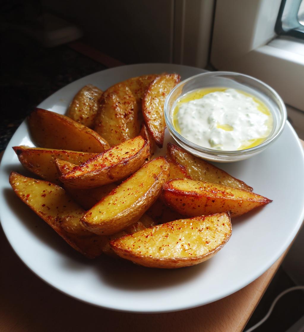 Aardappelpartjes mit Dip