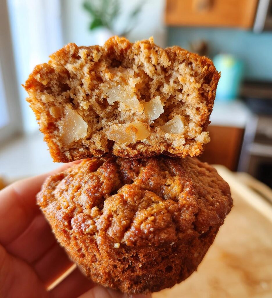 Apfel Zimt Herz Muffins