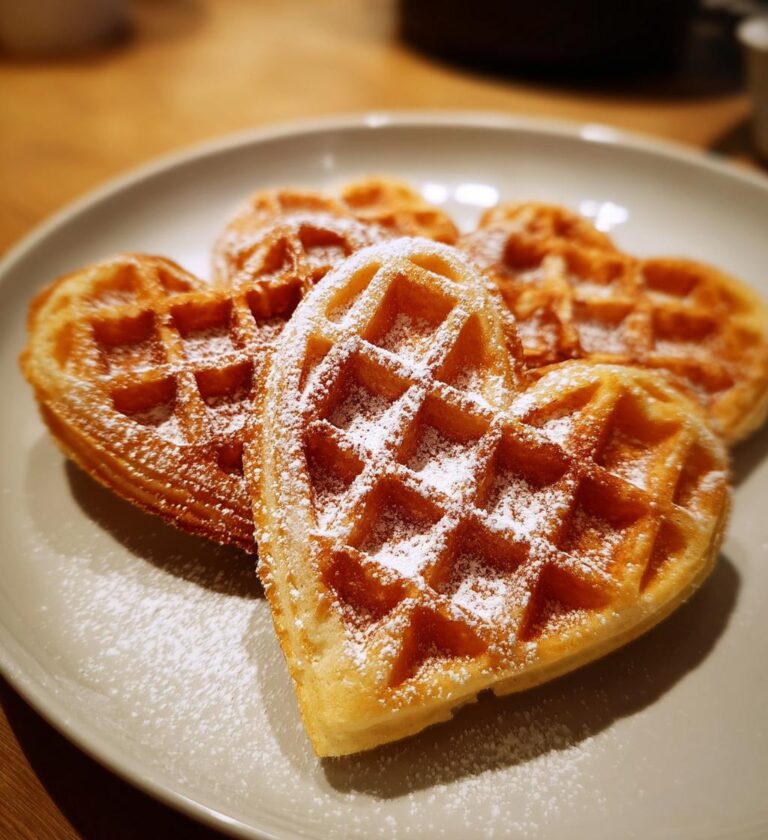 Herz Waffeln