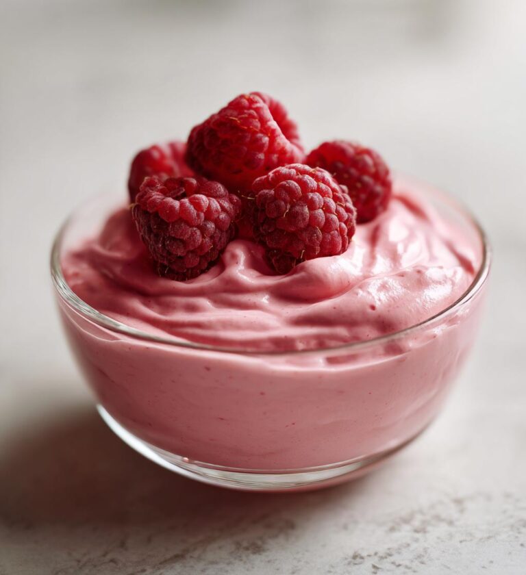 Himbeer Pudding