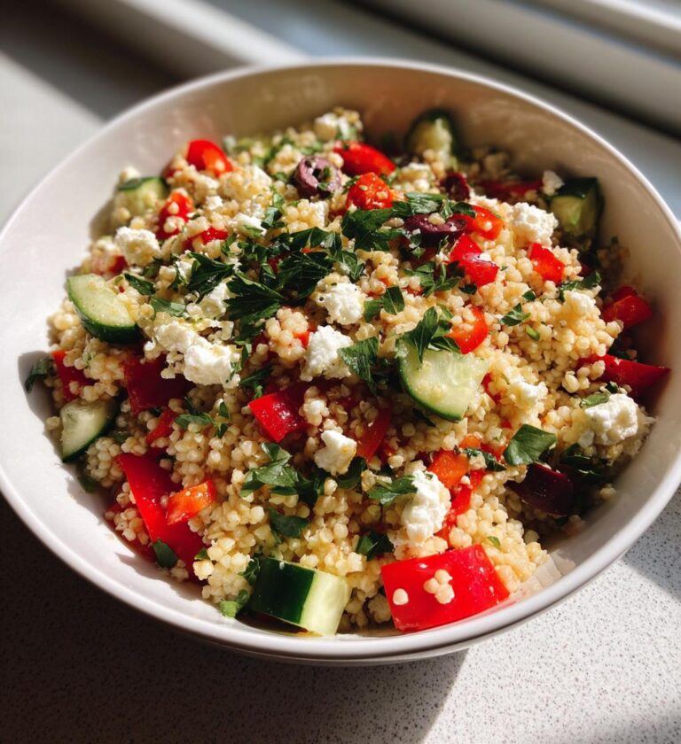 Hirse Salat mediterran