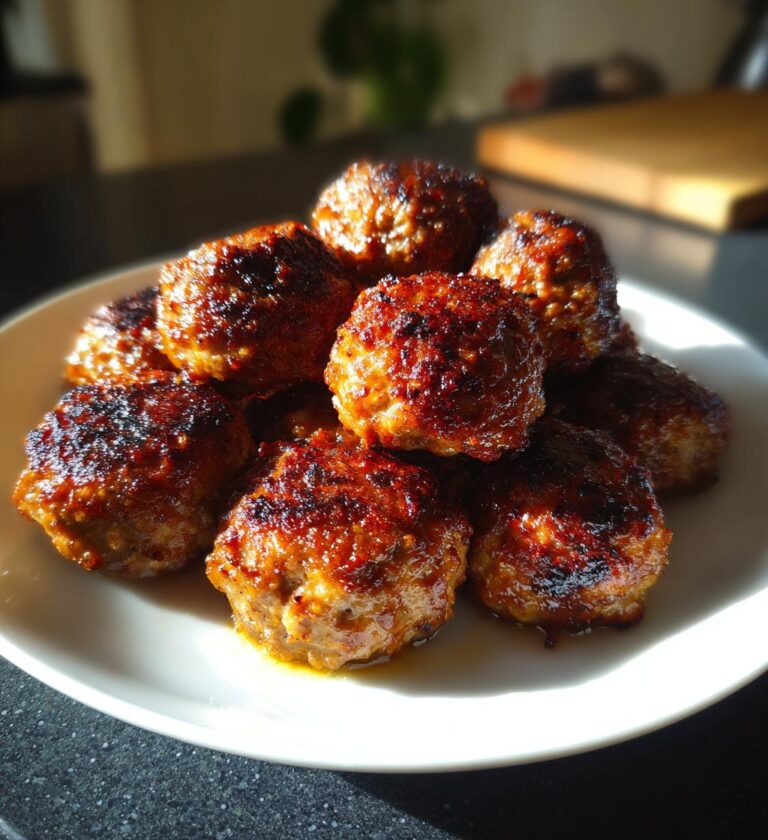 Mini Hackbällchen