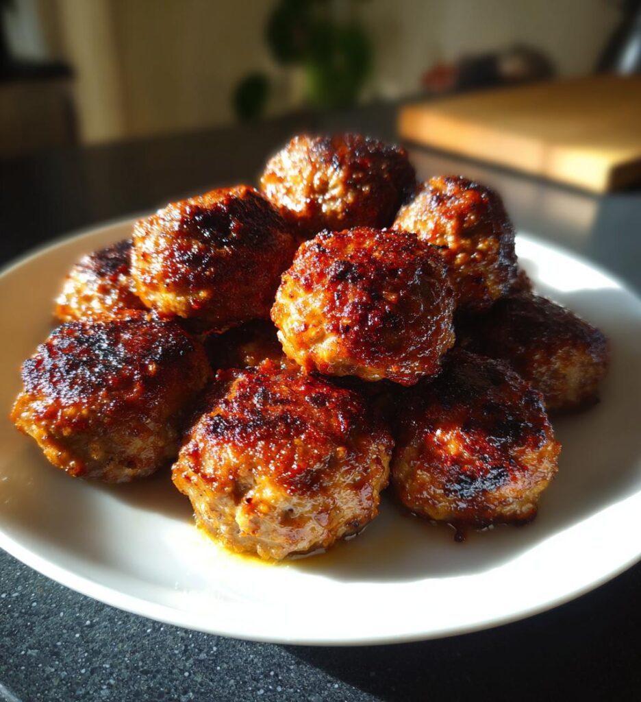 Mini Hackbällchen