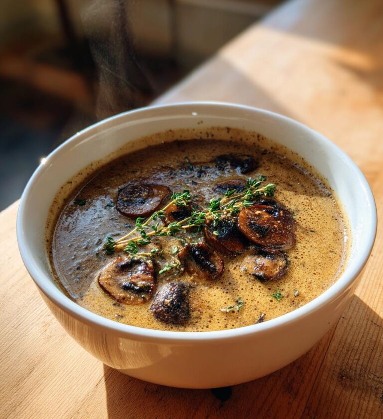 Pilzsuppe