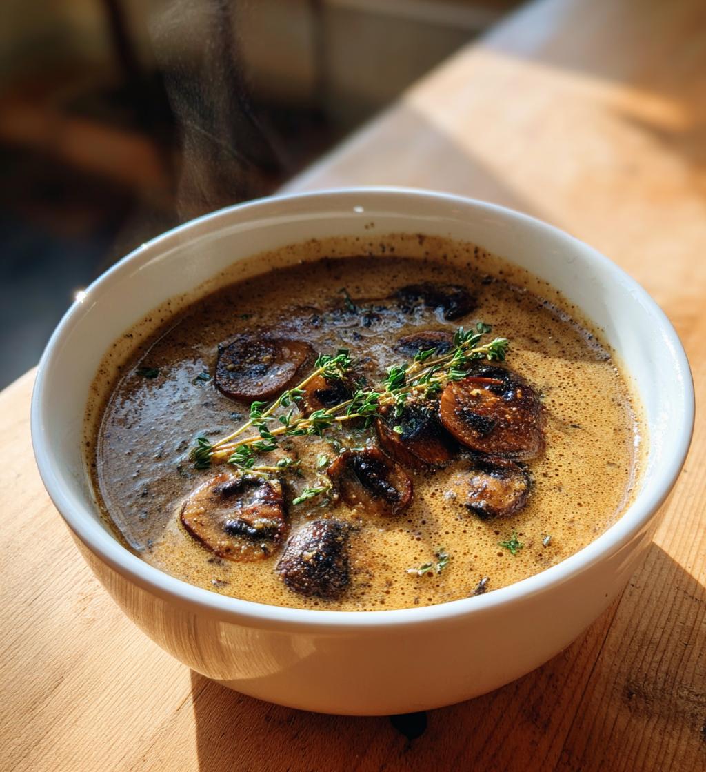 Pilzsuppe