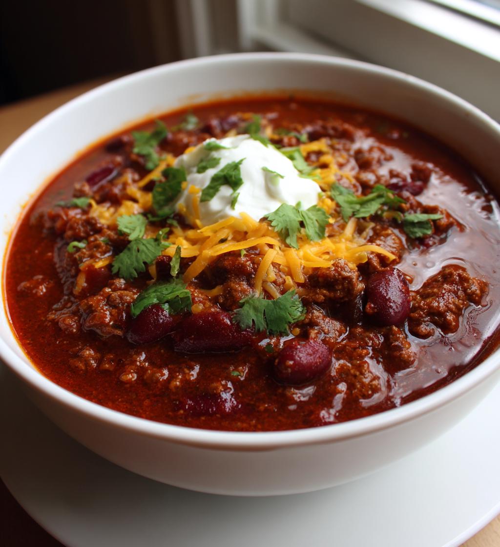 Rindfleisch Chili con Carne