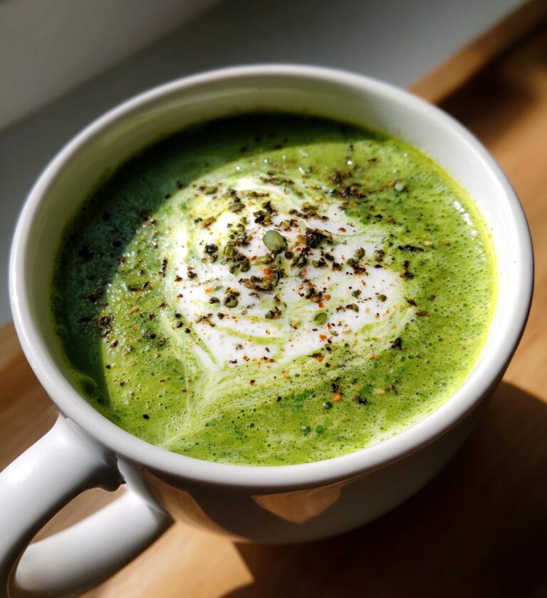 Spinatsuppe